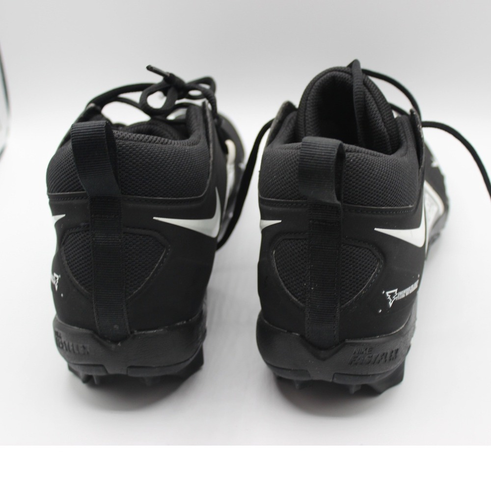 Nike Alpha Menace 3 Shark Black White Football Cleats Mens 9 CV0584-001 - Picture 5 of 8
